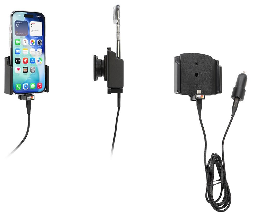 Brodit h/l usb-C verstelb 70-83/2-10mm usb-C sig. iPh.Air