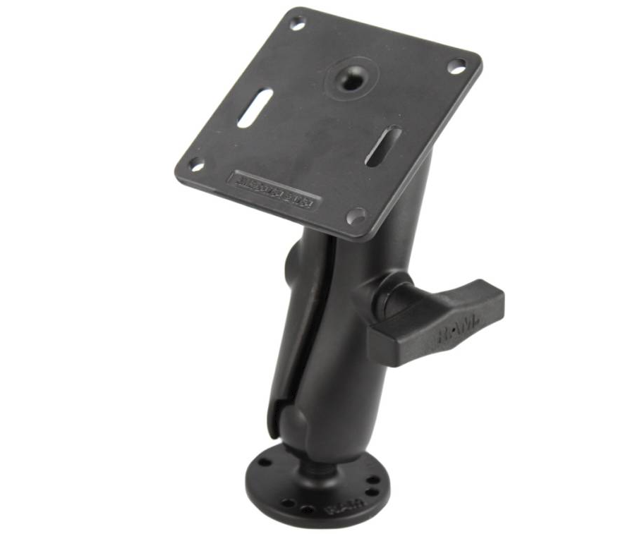 RAM Dubbele Kogel Montage met 75x75mm VESA-plaat