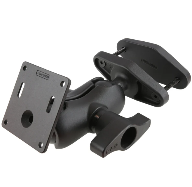 RAM Mount 75MIL VESA Base with 4" clamp